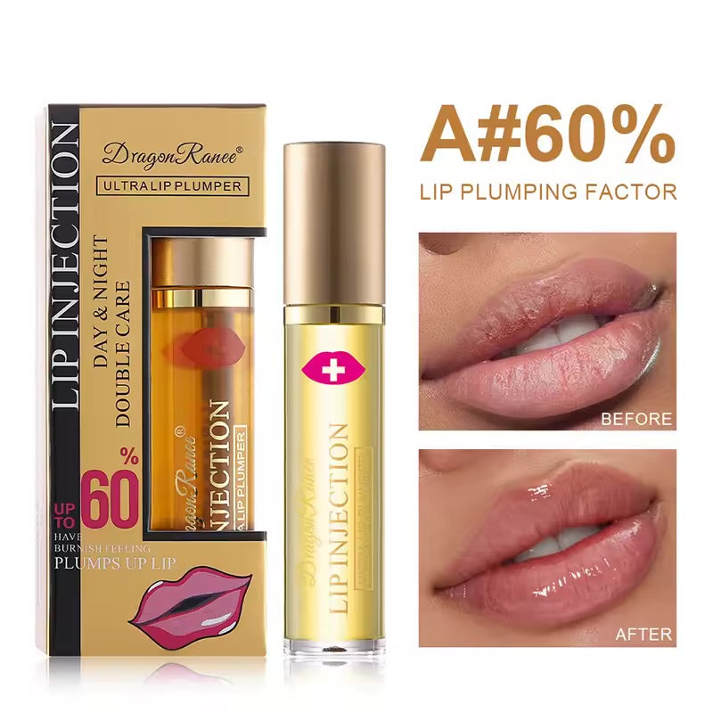 Instant Lip Plumper Oil – Moisturizing & Volumizing Gloss Serum - Maison Novaire