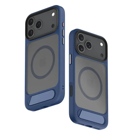 Invisible Folding kickstand Magsafe Magnetic Case For iPhone 17 - BLAKESTORE-NG