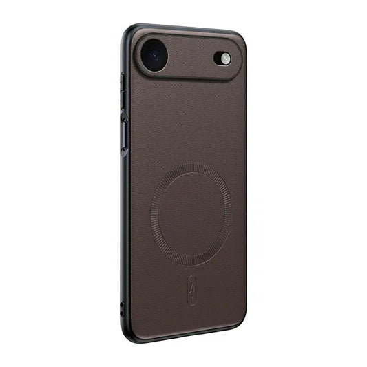 Iphone 17 Air Magnetic Leather Shield Cover. - Maison Novaire