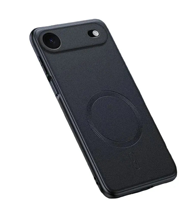 Iphone 17 Air Magnetic Leather Shield Cover. - Maison Novaire