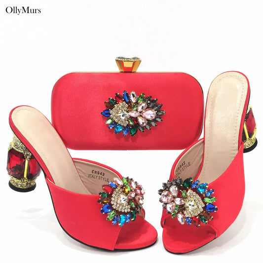 Italian Shoes & Bag Set – Women’s Luxury Match - BLAKESTORE-NG