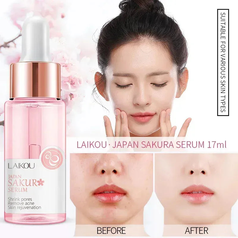 Japan Sakura Wrinkle Remover Face Serum. - Maison Novaire