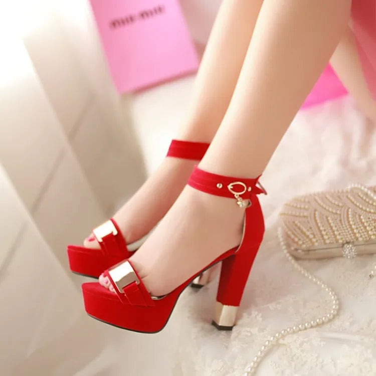 Ladies High Heel Sandals – Summer Fashion Footwear - Maison Novaire #