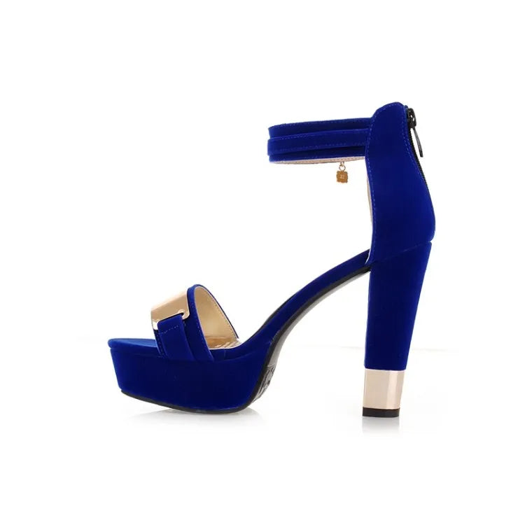 Ladies High Heel Sandals – Summer Fashion Footwear - Maison Novaire #