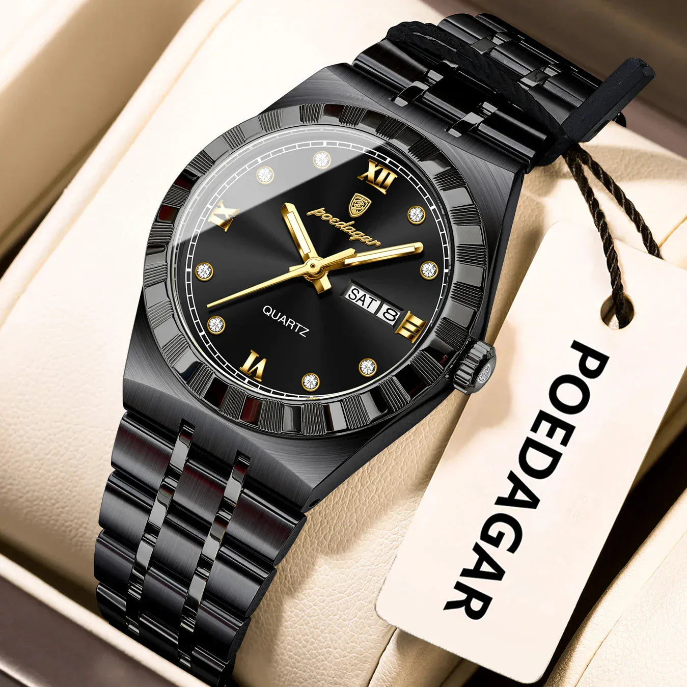 Ladies  Stainless Steel Quartz Watch. - BLAKESTORE-NG