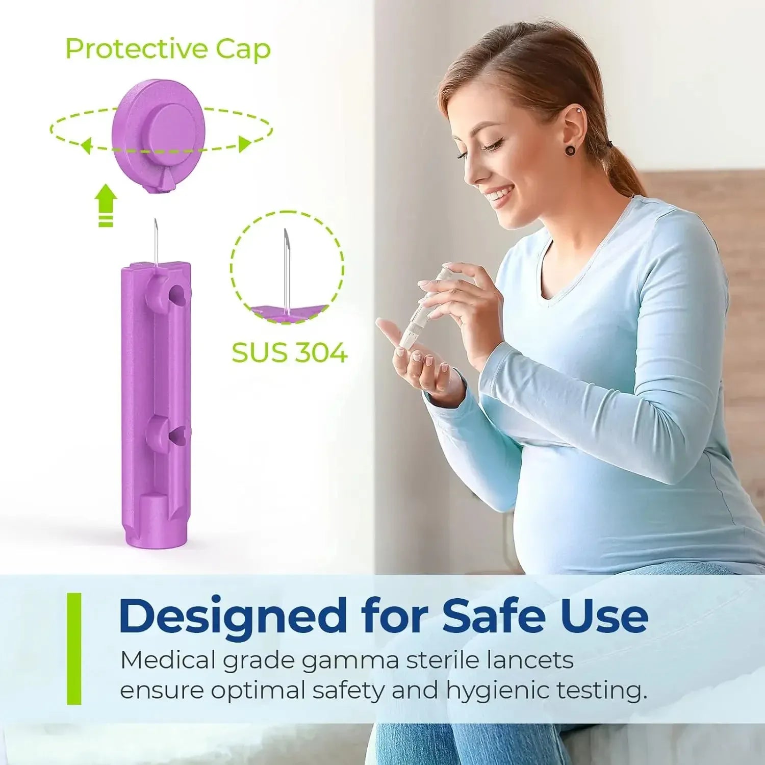 Lancets for Diabetes Testing 50/150/200 Pcs. - BLAKESTORE-NG