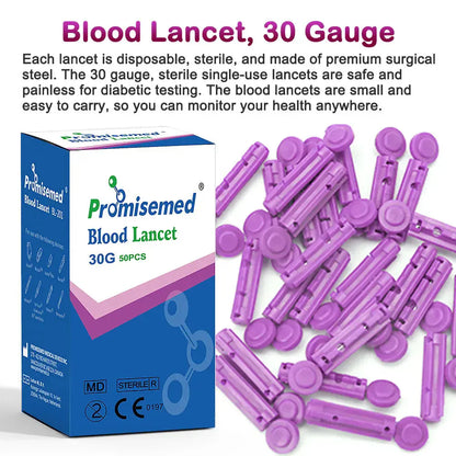 Lancets for Diabetes Testing 50/150/200 Pcs. - BLAKESTORE-NG