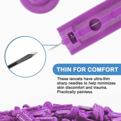 Lancets for Diabetes Testing 50/150/200 Pcs. - BLAKESTORE-NG