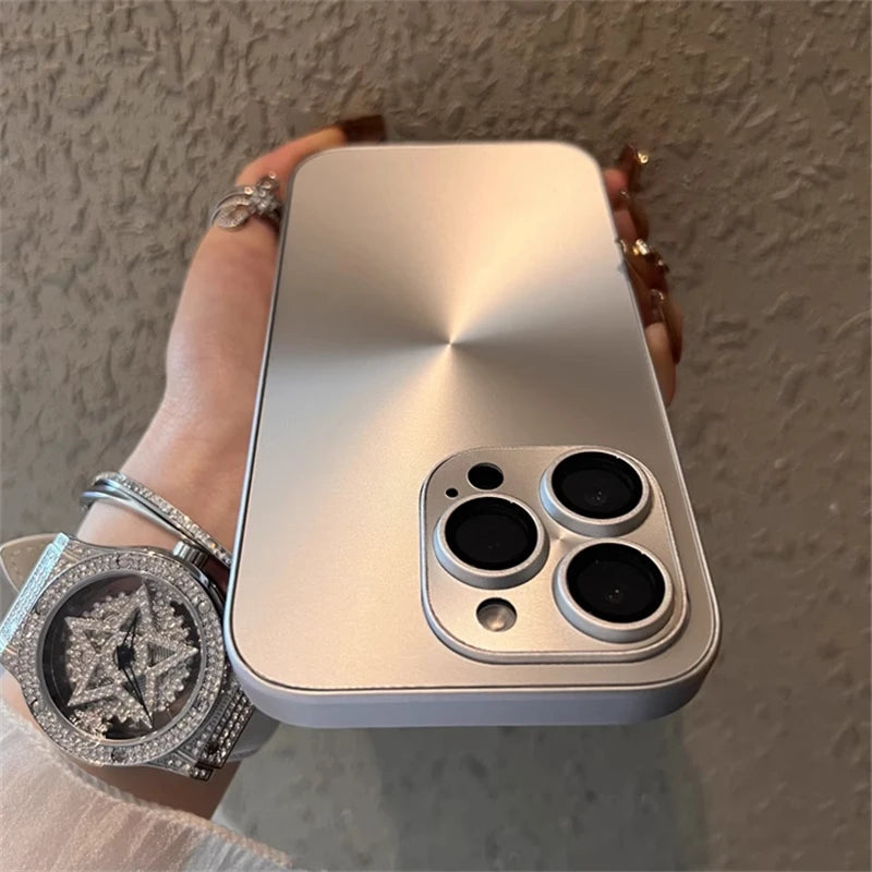 Laser CD Pattern Matte IPhone Case. - Maison Novaire #