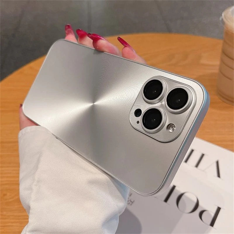 Laser CD Pattern Matte IPhone Case. - Maison Novaire #