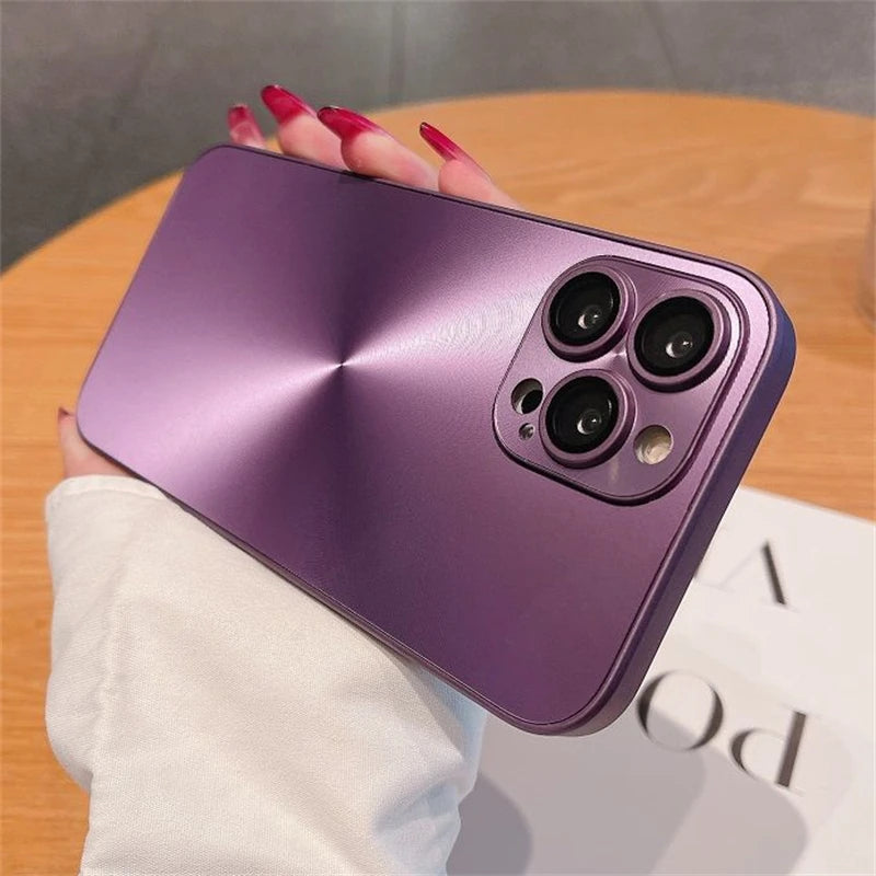 Laser CD Pattern Matte IPhone Case. - Maison Novaire #