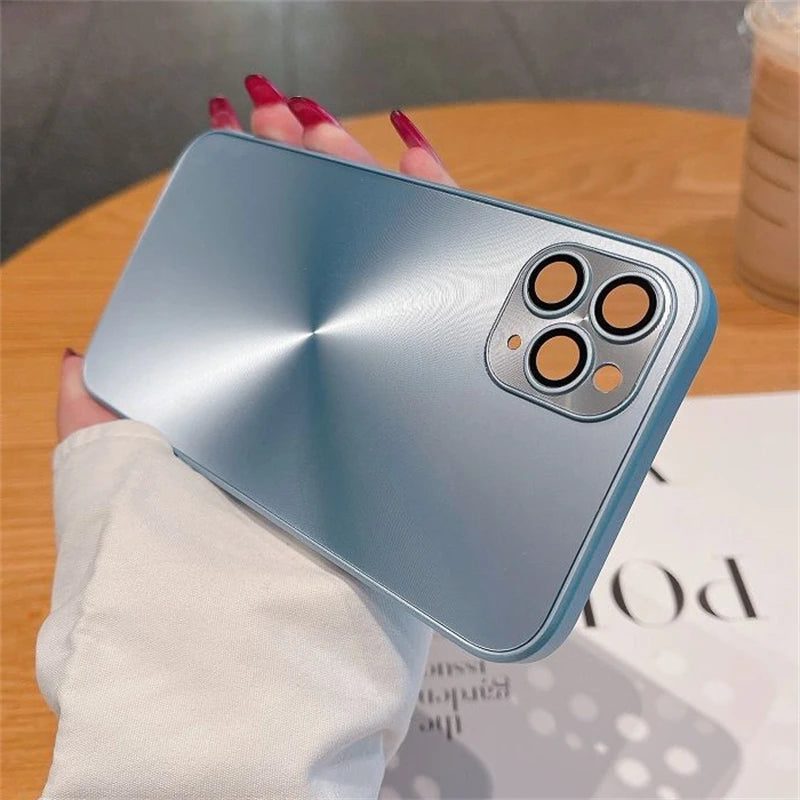 Laser CD Pattern Matte IPhone Case. - Maison Novaire #