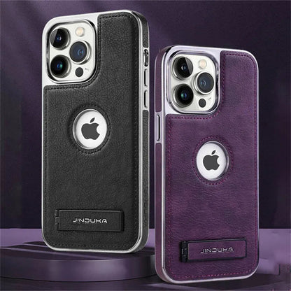 Leather Folding Kickstand Phone Case. - Maison Novaire