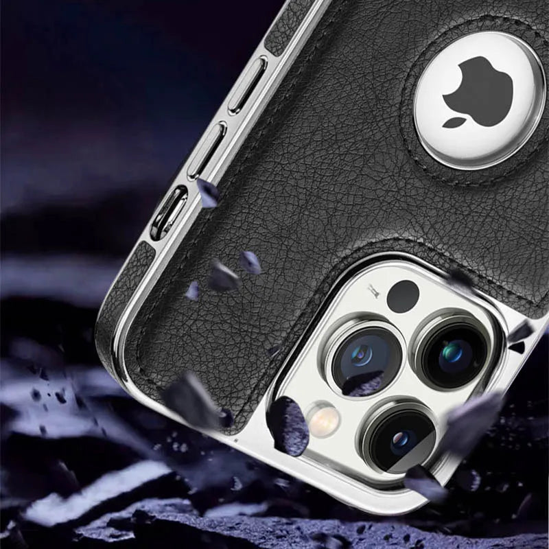 Leather Folding Kickstand Phone Case. - Maison Novaire