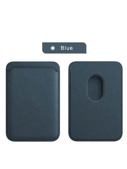 Leather Wallet card holder Case For iPhone. - Maison Novaire