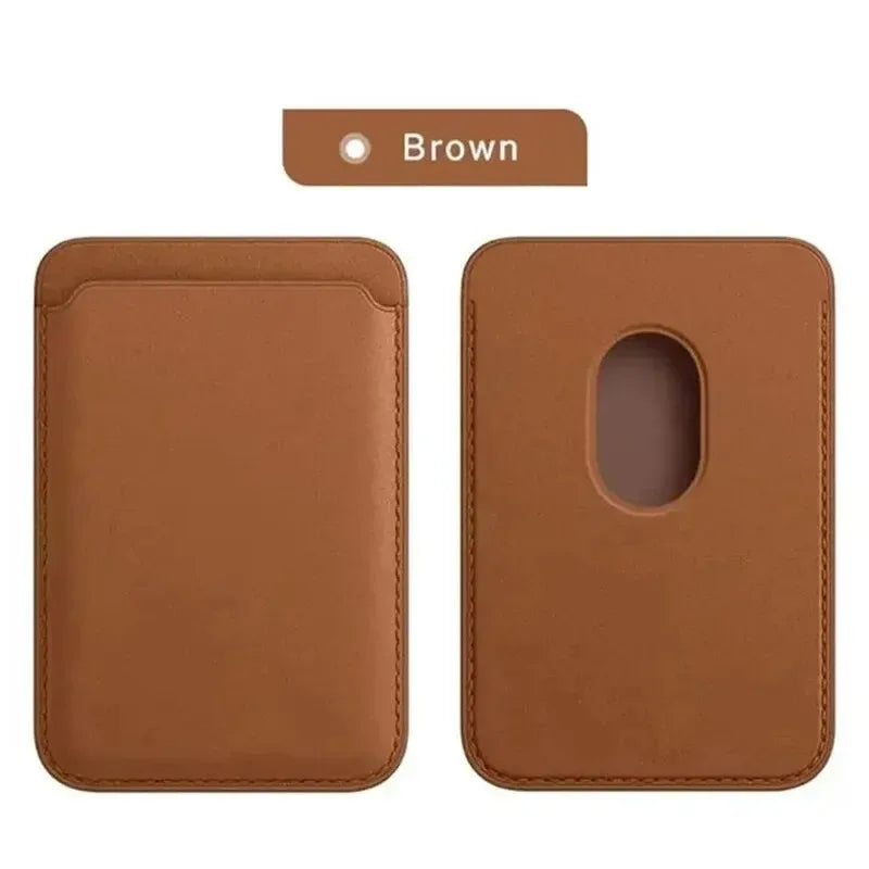 Leather Wallet card holder Case For iPhone. - Maison Novaire