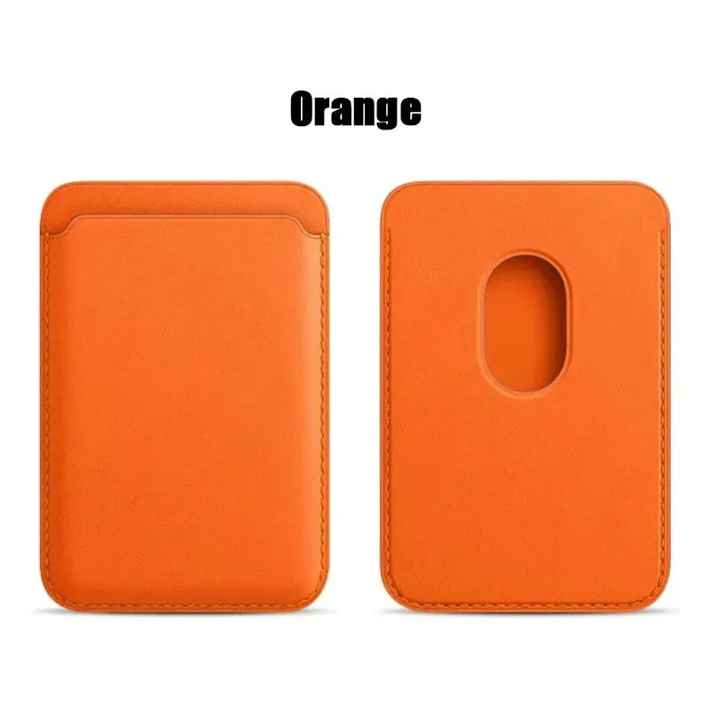 Leather Wallet card holder Case For iPhone. - Maison Novaire