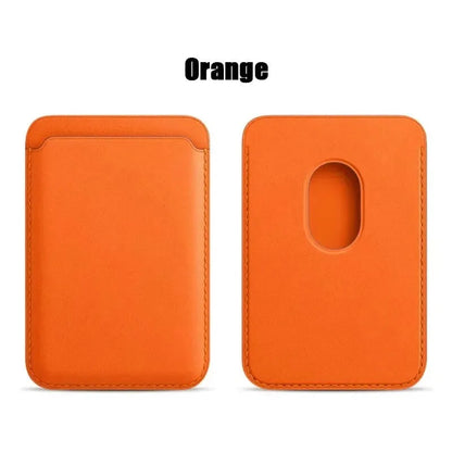 Leather Wallet card holder Case For iPhone. - Maison Novaire