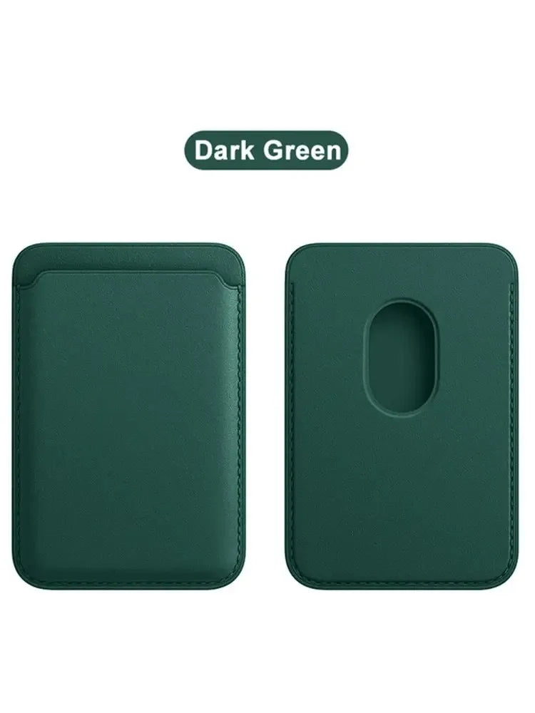 Leather Wallet card holder Case For iPhone. - Maison Novaire