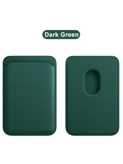 Leather Wallet card holder Case For iPhone. - Maison Novaire