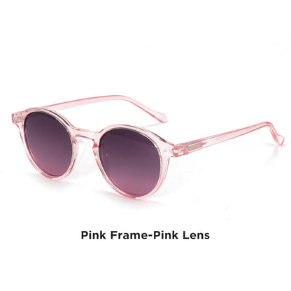 Lennox Retro Round Polarized Sunglasses – UV400 Protection - Maison Novaire