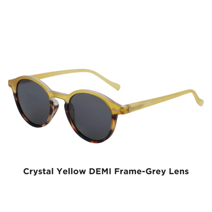 Lennox Retro Round Polarized Sunglasses – UV400 Protection - Maison Novaire