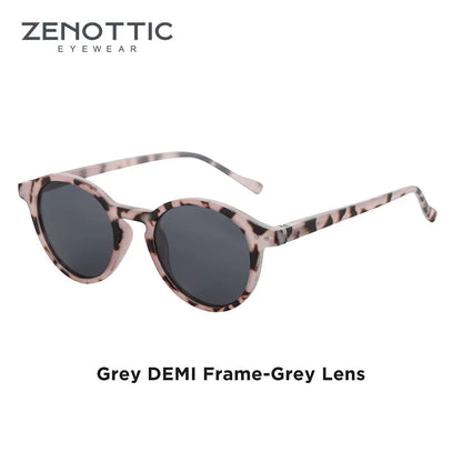 Lennox Retro Round Polarized Sunglasses – UV400 Protection - Maison Novaire