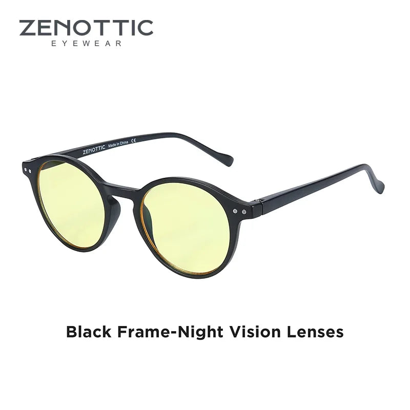 Lennox Retro Round Polarized Sunglasses – UV400 Protection - Maison Novaire
