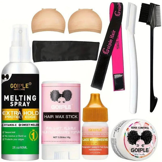 Long-Lasting Finishing Wax Stick and Edge Control Gel Kit - Maison Novaire