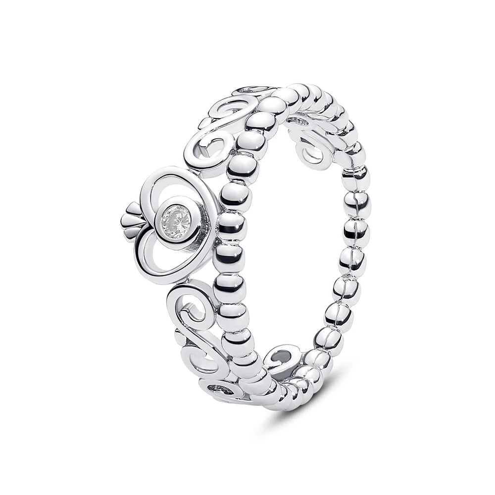 Love heart 925 Sterling Silver Rings - BLAKESTORE-NG