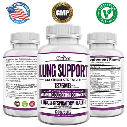 Lung & Breathing Support Supplement – Cleansing & Detox Formula - Maison Novaire #