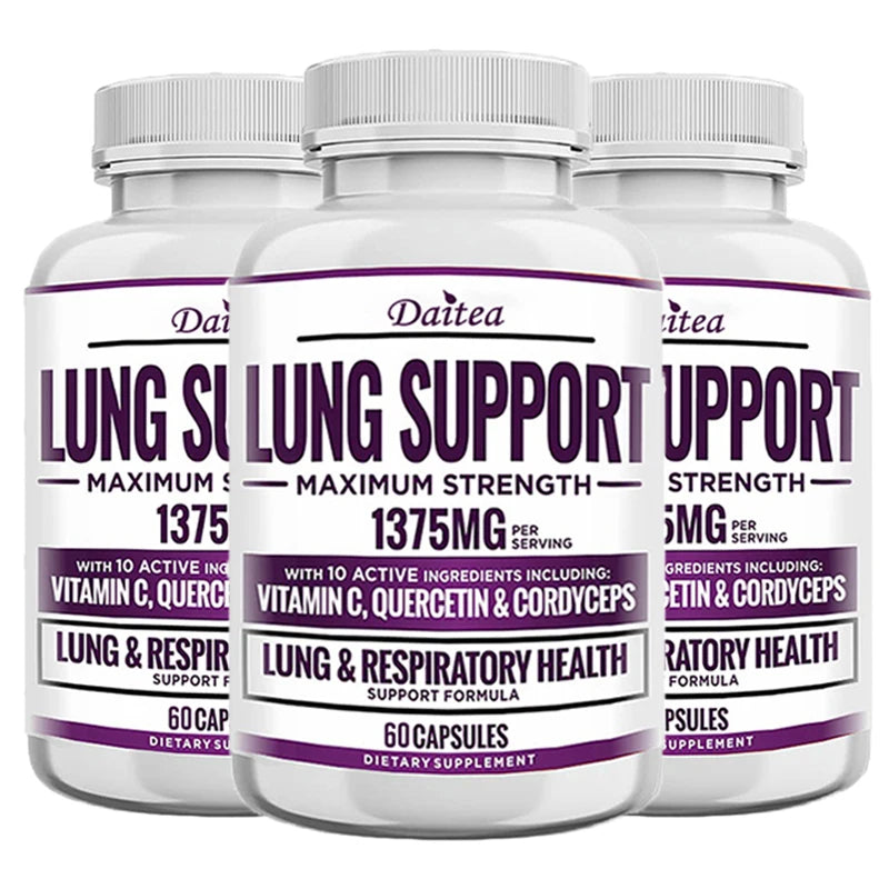 Lung & Breathing Support Supplement – Cleansing & Detox Formula - Maison Novaire #