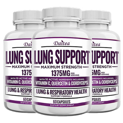 Lung & Breathing Support Supplement – Cleansing & Detox Formula - Maison Novaire #