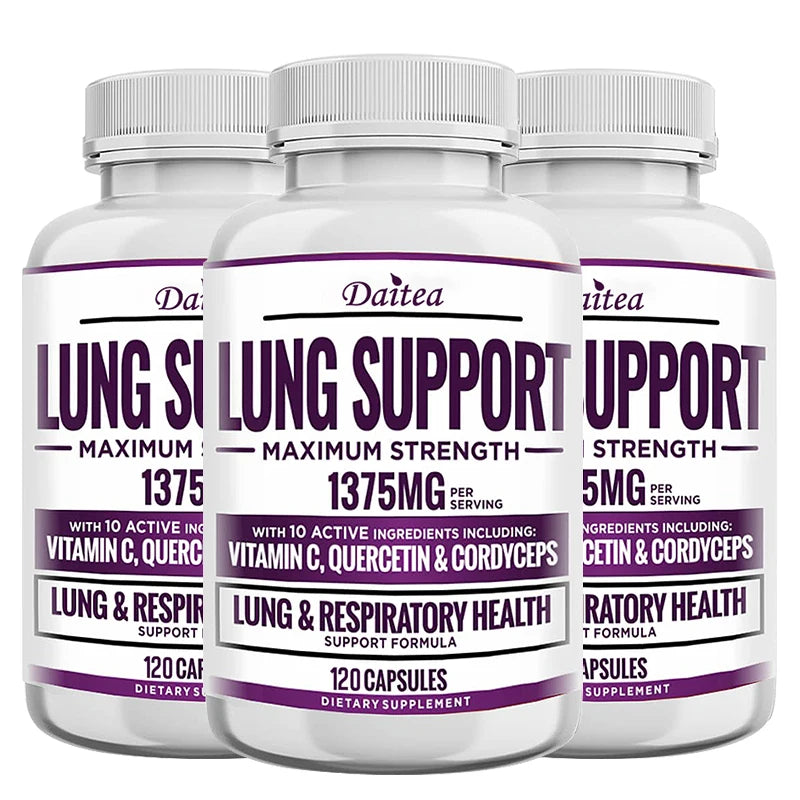 Lung & Breathing Support Supplement – Cleansing & Detox Formula - Maison Novaire #
