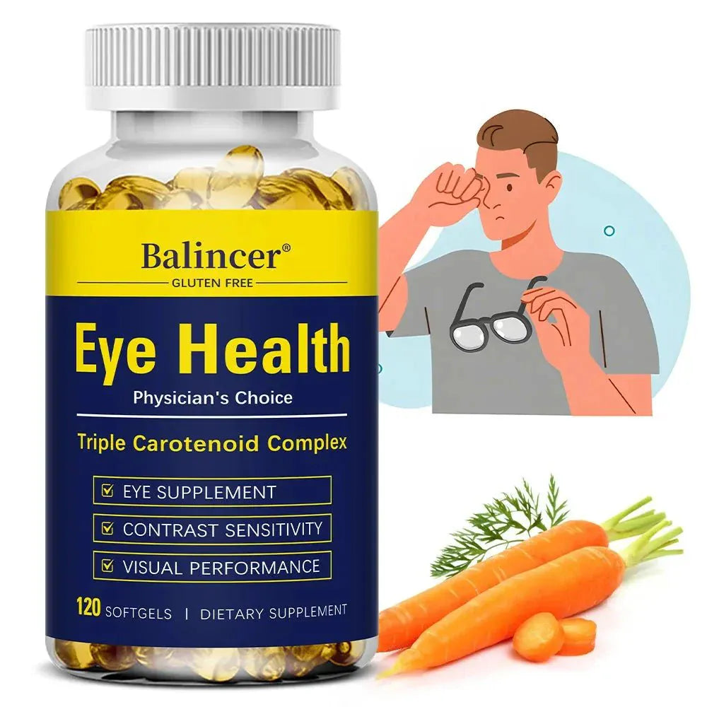Lutein 20mg + Zeaxanthin 4mg – Eye Health & Vision Support Supplement - Maison Novaire