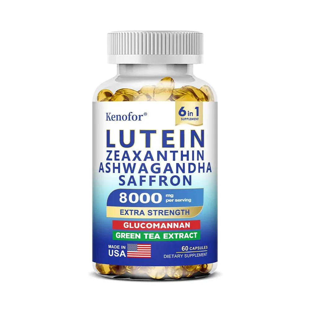 Lutein & Zeaxanthin Capsules – Eye Health & Vision Support for Adults - Maison Novaire