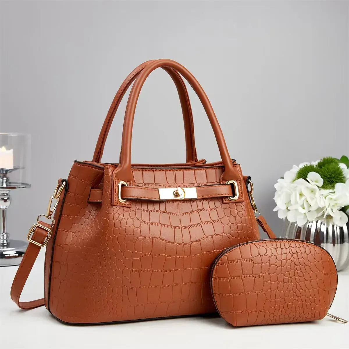 Luxurious Leather Handbag for Women - Maison Novaire