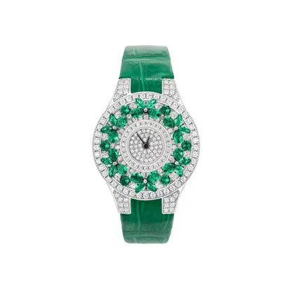 Luxury Colorful Women’s Quartz Watch | Elegant Jewel Bracelet Timepiece - Maison Novaire #