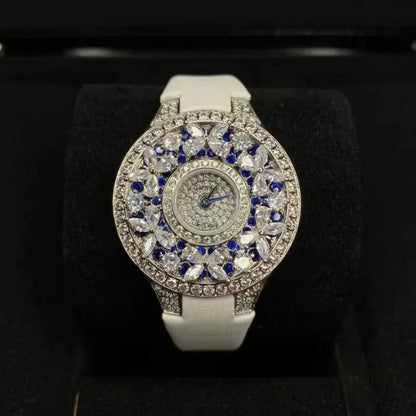 Luxury Colorful Women’s Quartz Watch | Elegant Jewel Bracelet Timepiece - Maison Novaire #