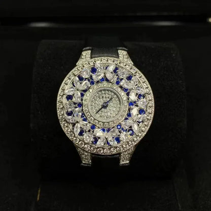 Luxury Colorful Women’s Quartz Watch | Elegant Jewel Bracelet Timepiece - Maison Novaire #
