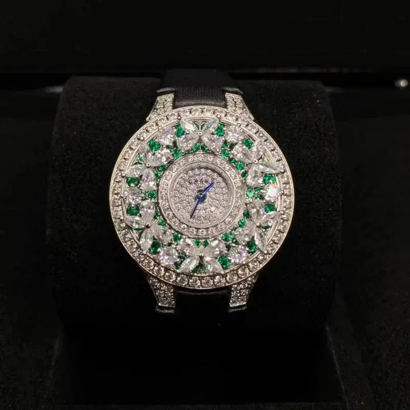 Luxury Colorful Women’s Quartz Watch | Elegant Jewel Bracelet Timepiece - Maison Novaire #