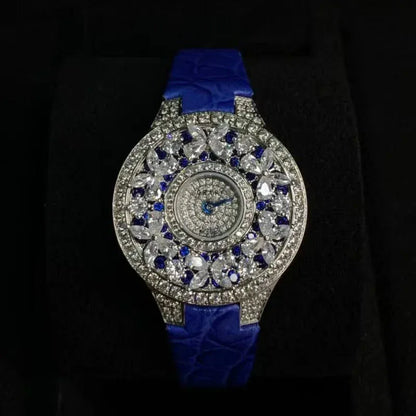 Luxury Colorful Women’s Quartz Watch | Elegant Jewel Bracelet Timepiece - Maison Novaire #