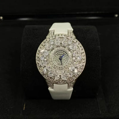 Luxury Colorful Women’s Quartz Watch | Elegant Jewel Bracelet Timepiece - Maison Novaire #