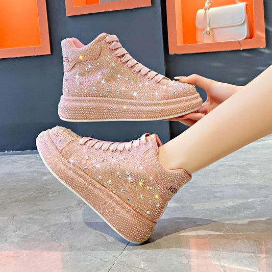 Luxury Diamond Sneakers Full Diamond Shoes. - Maison Novaire