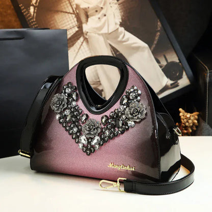 Luxury Fashion Diamond Female Handbag. - BLAKESTORE-NG