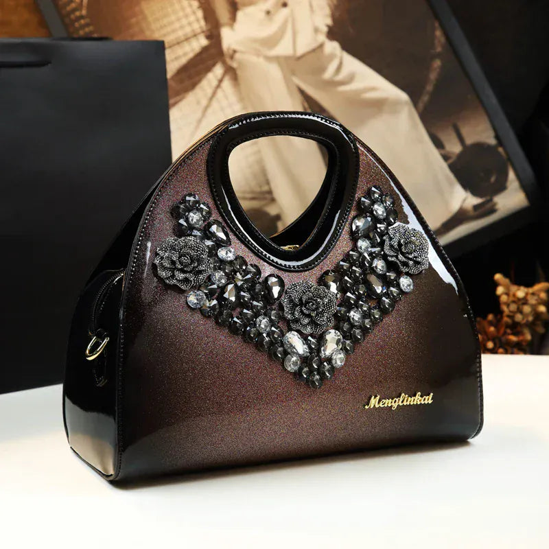 Luxury Fashion Diamond Female Handbag. - BLAKESTORE-NG