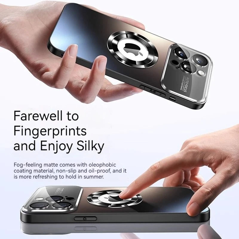 Luxury Glass Camera Lens Protection Case For iPhone. - Maison Novaire #