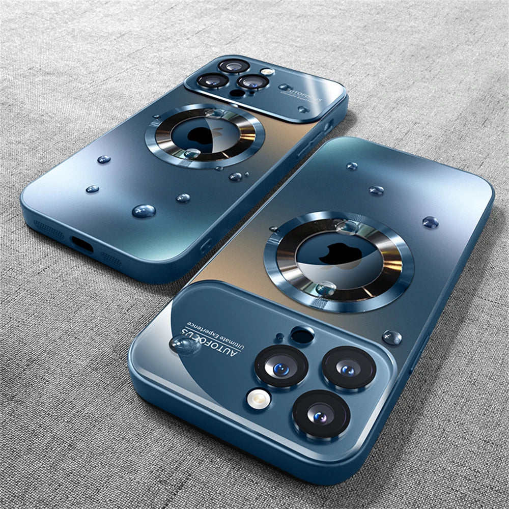 Luxury Glass Camera Lens Protection Case For iPhone. - Maison Novaire #