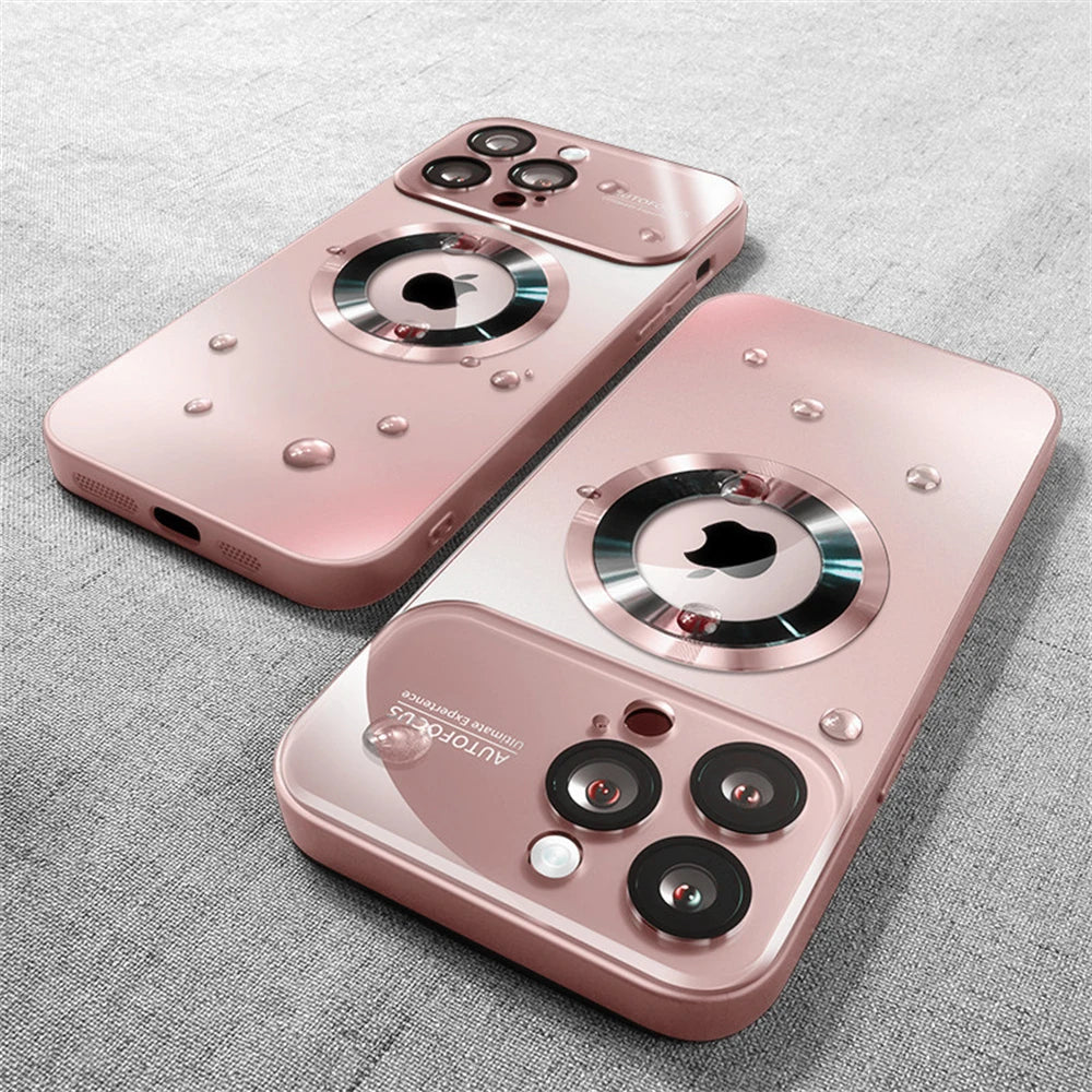 Luxury Glass Camera Lens Protection Case For iPhone. - Maison Novaire #