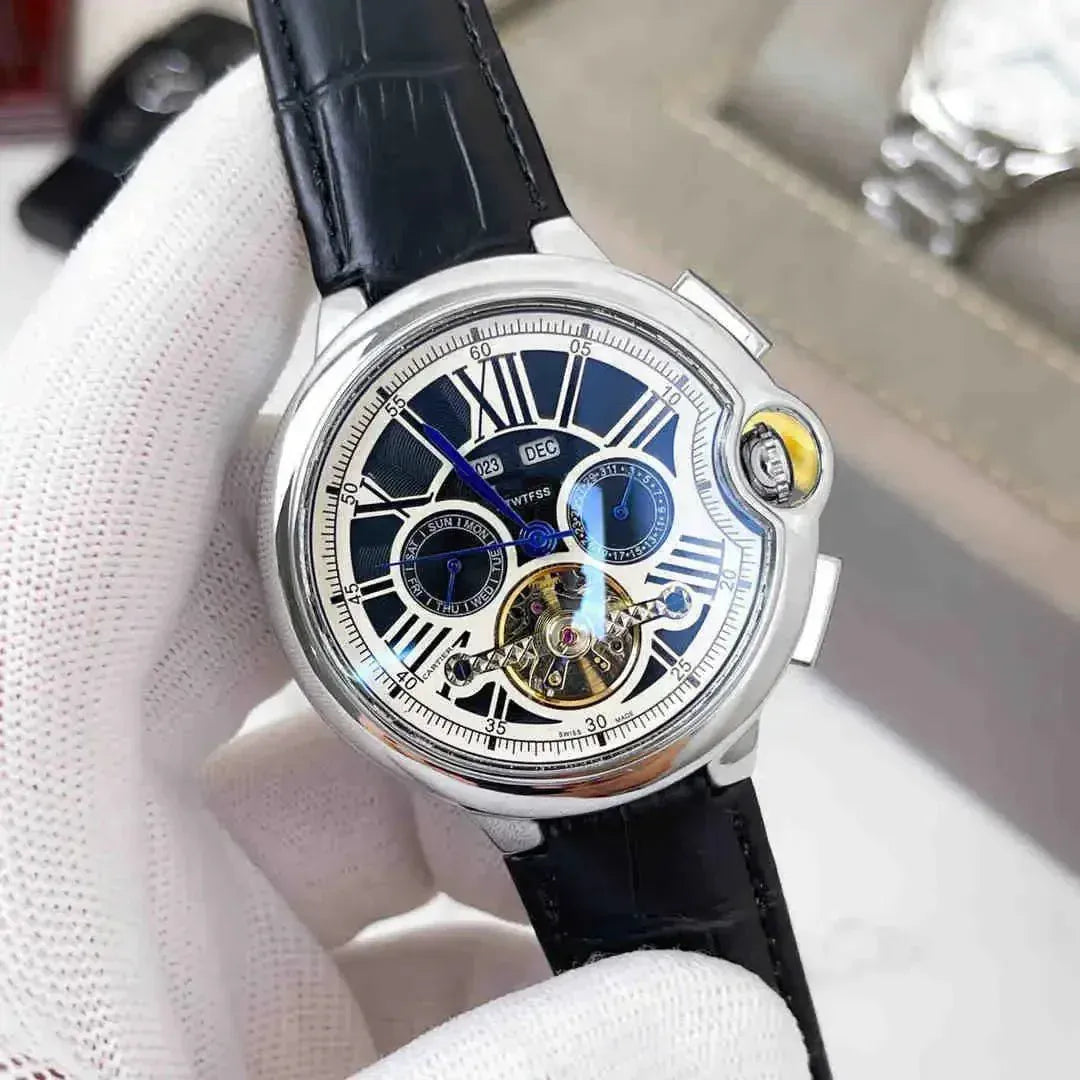 Luxury Moon Phase Automatic Mechanical Watch. - BLAKESTORE-NG
